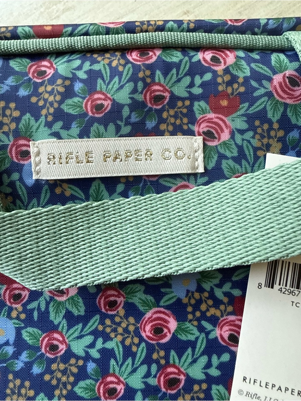 NWT Rifle Paper Co. Travel Cosmetic Case - Picture 3 of 6